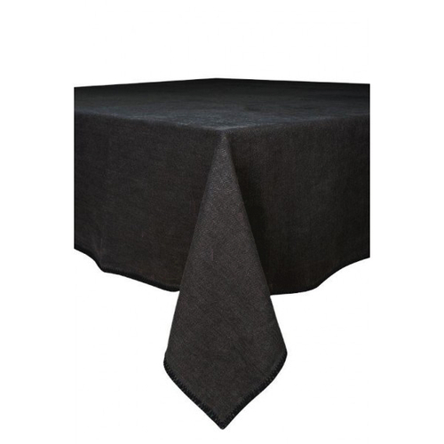Haomy Nappe Letia en lin Noir