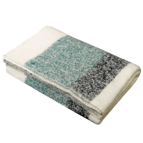 Haomy Plaid Calypso (130 x 200 cm) Céladon