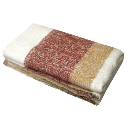 Haomy Plaid Calypso (130 x 200 cm) Kaki