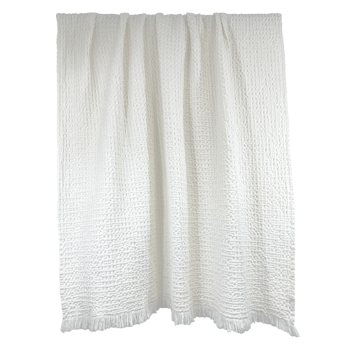 Haomy Plaid Tempo II 130 x 200cm Craie
