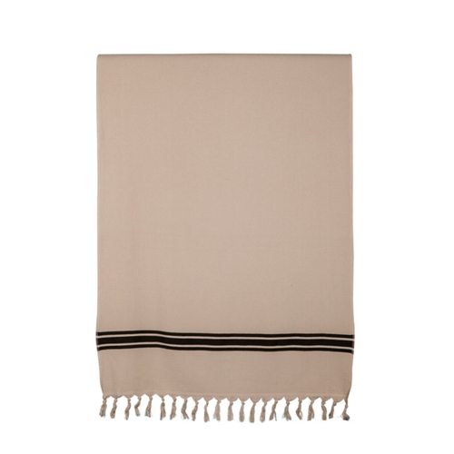 Haomy Serviette de plage Tuitti Taupe
