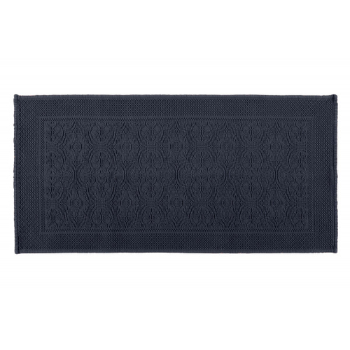 Haomy Tapis de bain Kymi 55 x 110cm Denim