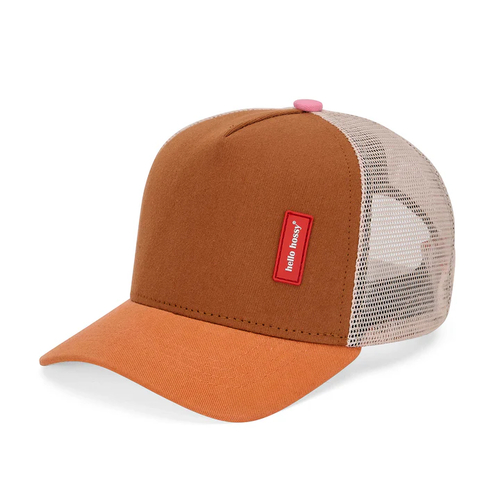 Hello Hossy Casquette Rubber Sienna