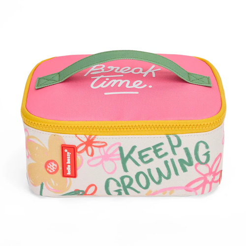 Hello Hossy Lunch Bag Flower Artwork