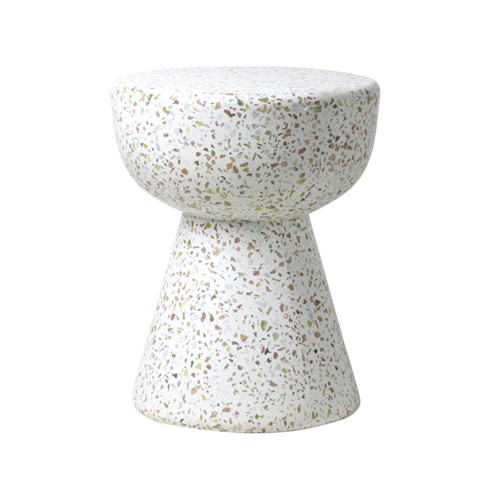 HK Living Table d'appoint Terrazzo