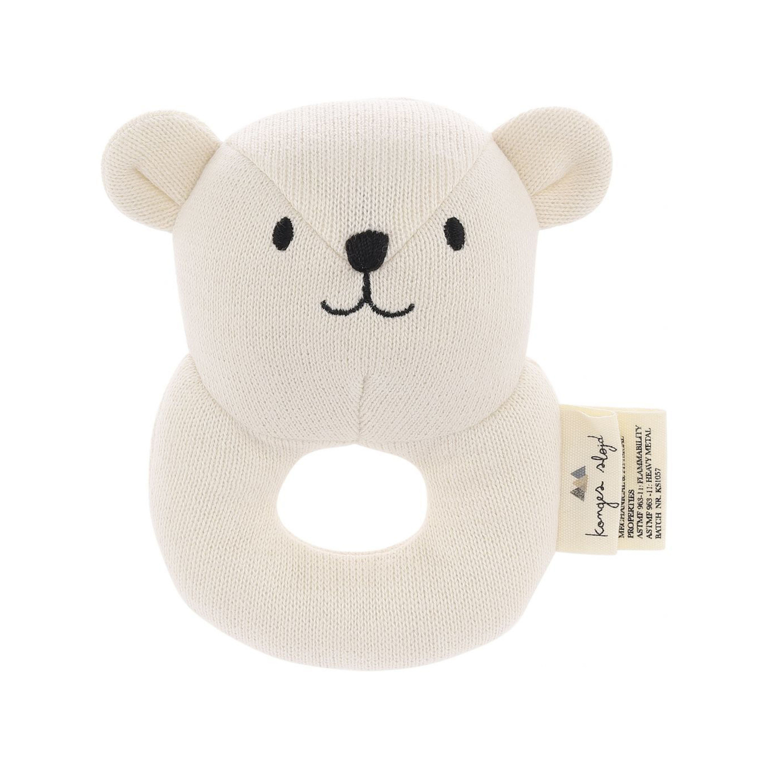 Hochet d'Activité Ours en Coton Bio Konges Slojd
