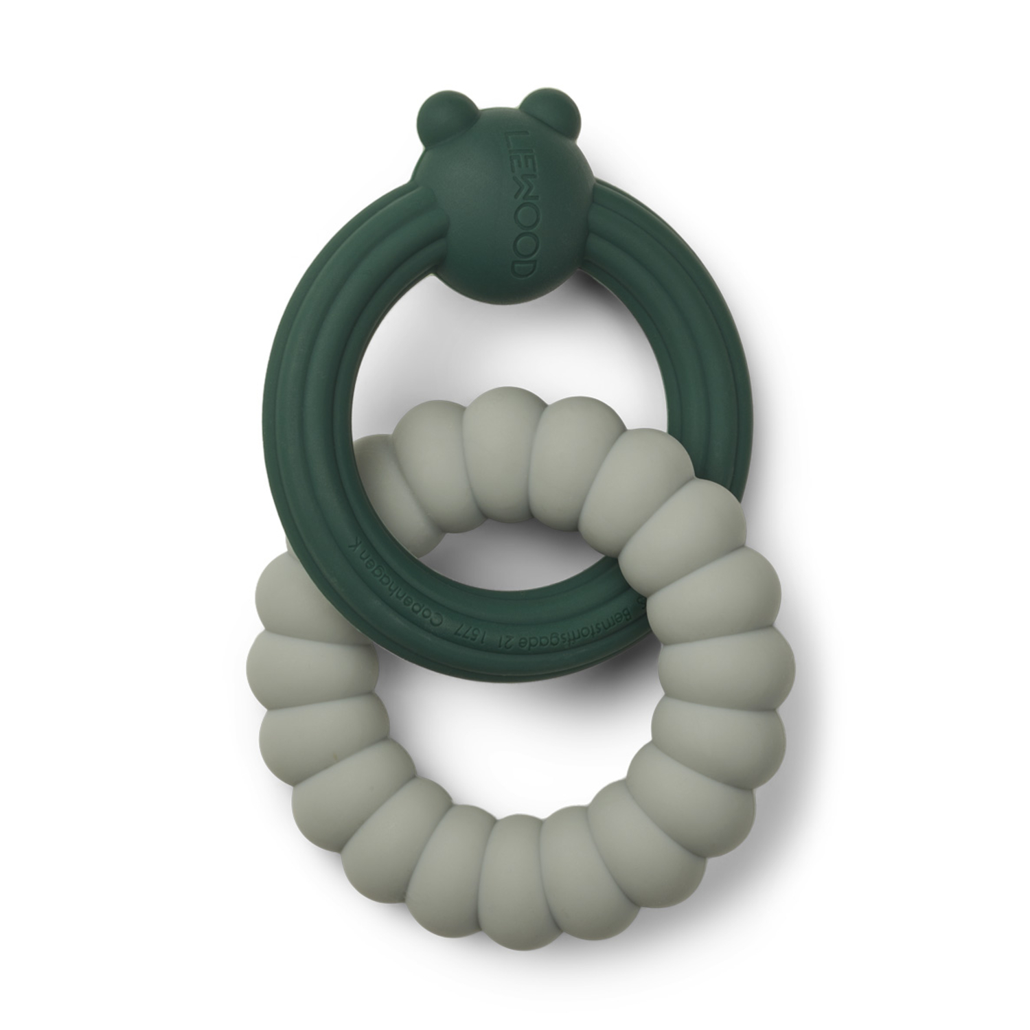 Hochet de Dentition Anneaux Herbert Green Mix Liewood