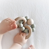 Hochet de Dentition Double avec Boule Bois - Sage Chewies & More