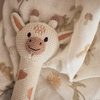 Hochet en tricot Giraffe Jollein