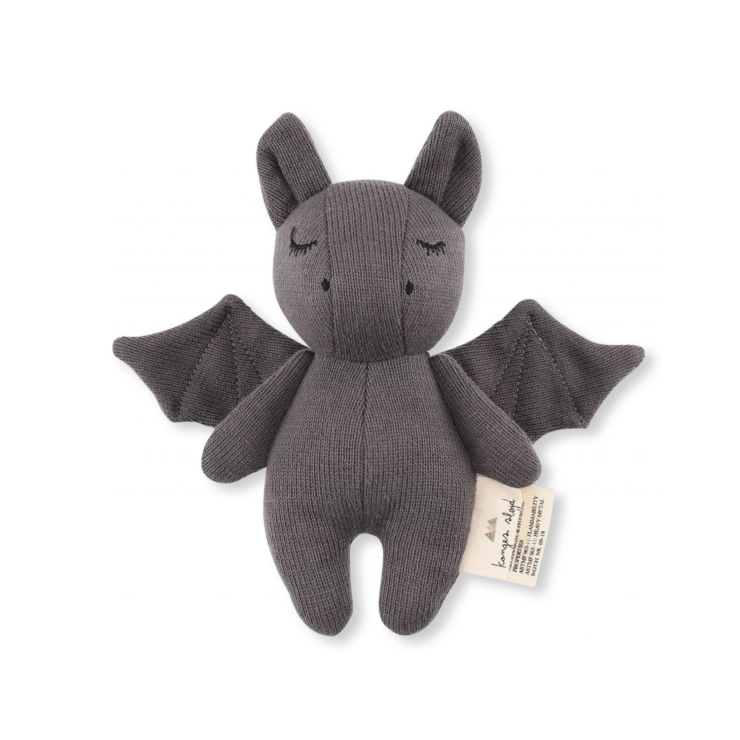 Hochet Mini Chauve-Souris en Coton Bio Konges Slojd