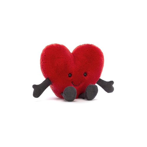 Jellycat Peluche Amuseable Cœur Rouge Large