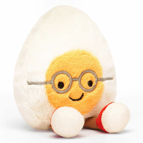 Jellycat Peluche Amuseable Oeuf à la Coque Geek