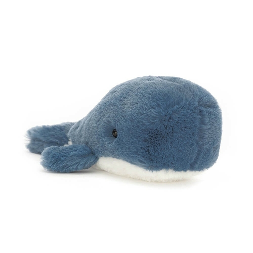 Jellycat Peluche Baleine Wavelly Bleu