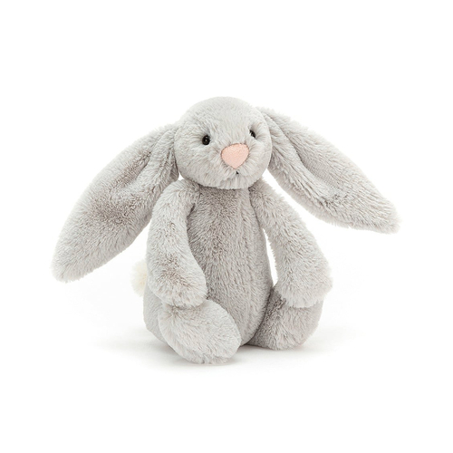 Jellycat Peluche Bashful Bunny - Small Silver