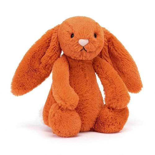 Jellycat Peluche Bashful Bunny - Small Tangerine