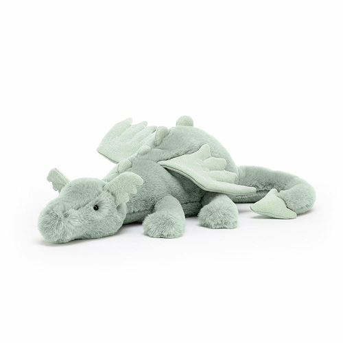 Jellycat Peluche Dragon - Medium Vert Sauge