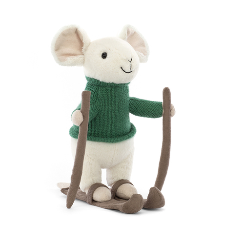 Jellycat Peluche Merry Mouse Skiing