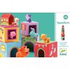 Jeu de construction Topanifarm (6 cubes) Djeco