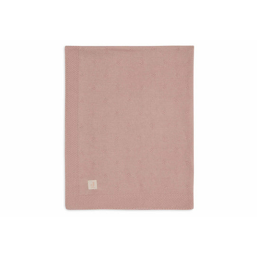 Jollein Couverture de berceau Cosy (75 x 100 cm) Wild Rose