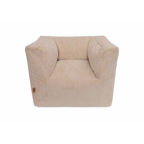Jollein Fauteuil en velours côtelé Corduroy Naturel