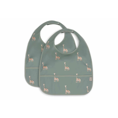 Jollein Lot de 2 bavoirs imperméables Jungle
