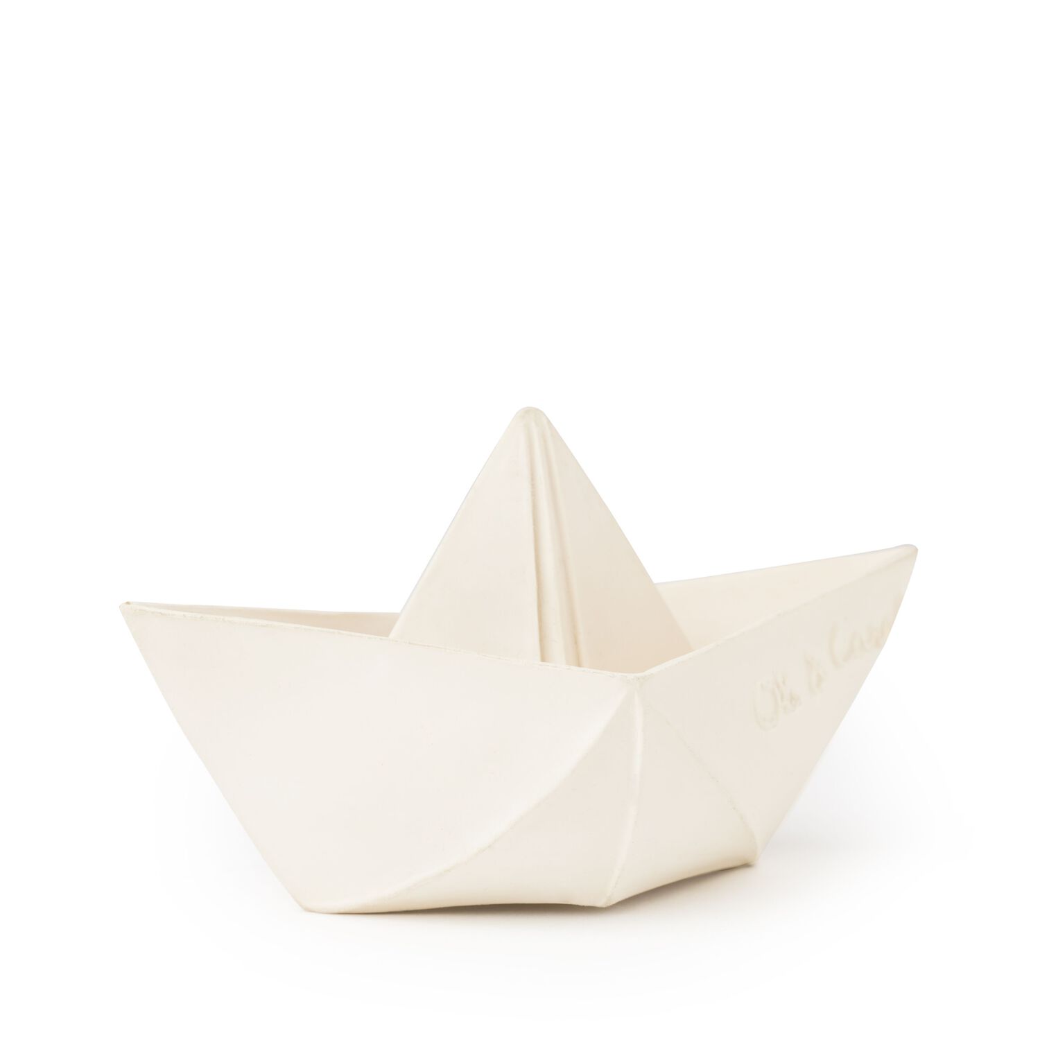 Jouet de Bain Bateau Origami Blanc Oli & Carol