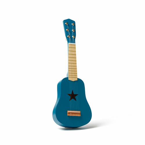 Kids Concept Guitare en bois Bleu