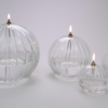 Lampe à huile Sphère Striée Bazardeluxe