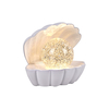 Lampe Coquillage Coki Décorative Blanche Mate Opjet