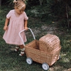 Landau Chariot Strolley en Rotin Naturel Olli Ella