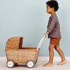 Landau Chariot Strolley en Rotin Naturel Olli Ella