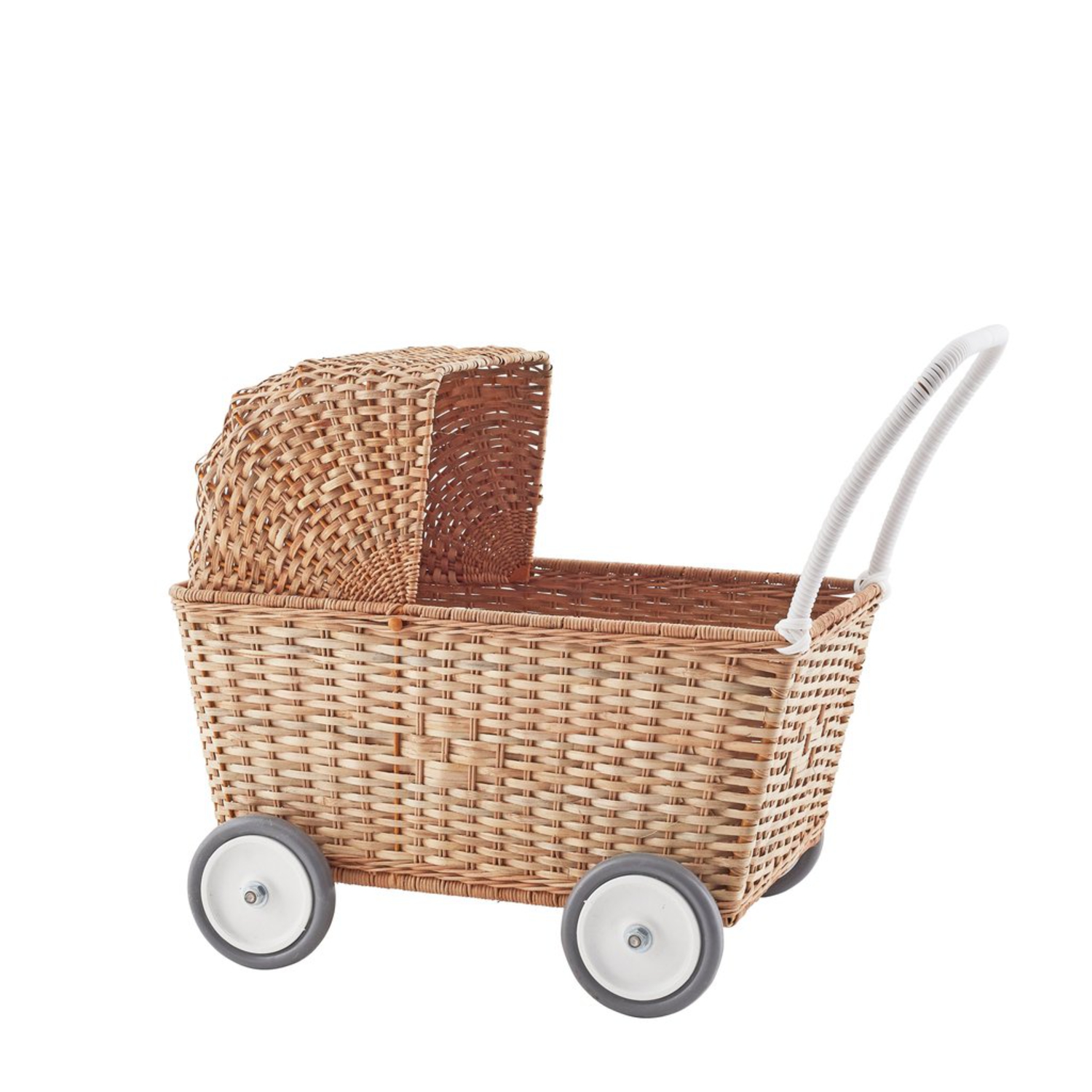 Landau Chariot Strolley en Rotin Naturel Olli Ella