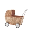 Landau Chariot Strolley en Rotin Naturel Olli Ella