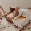 Landau Chariot Strolley en Rotin Naturel Olli Ella