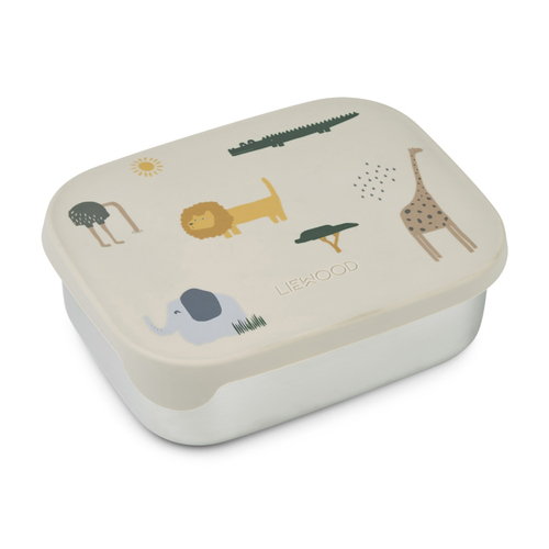 Liewood Lunch Box Arthur Imprimée Safari / Sandy