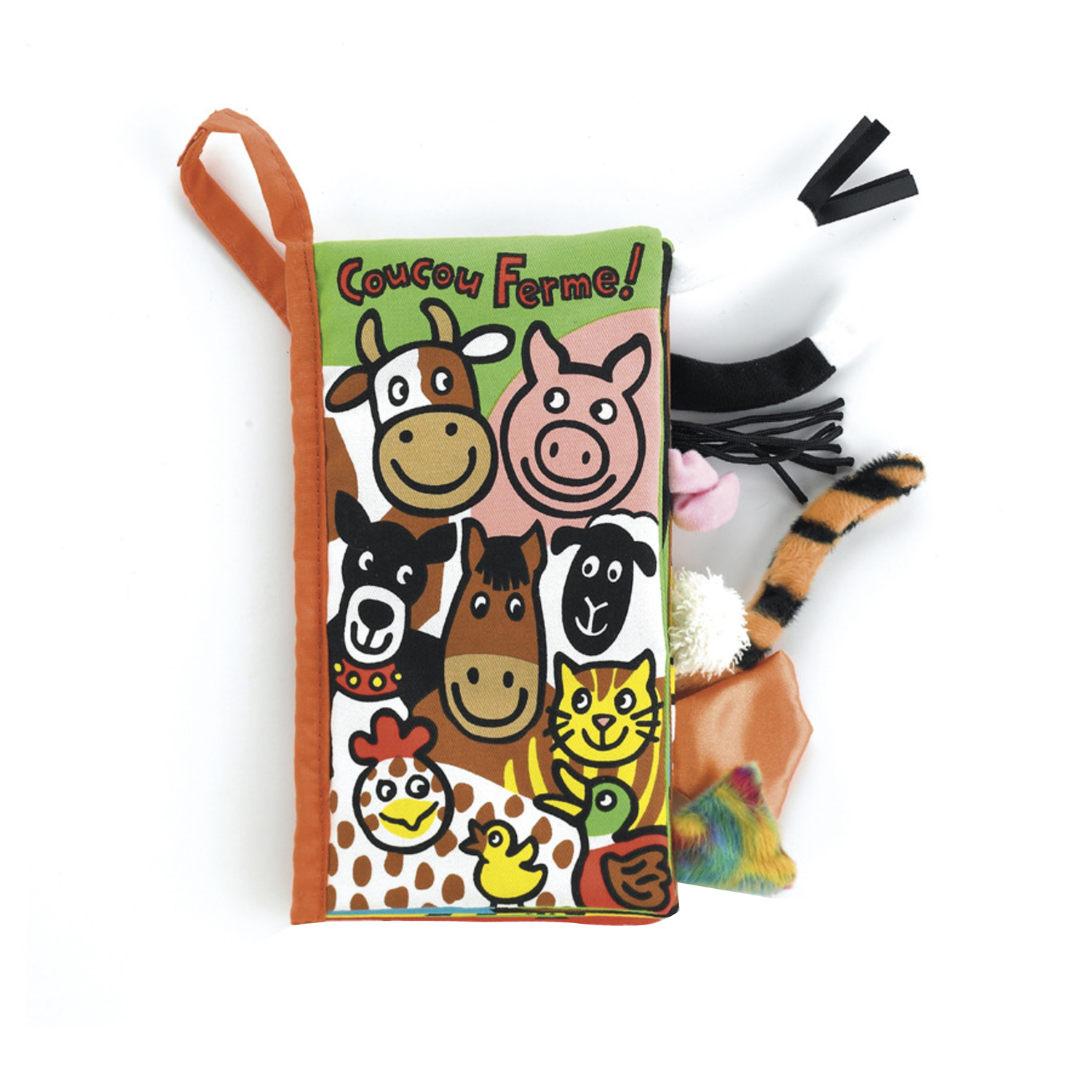 Livre d'éveil "Coucou Ferme" Jellycat