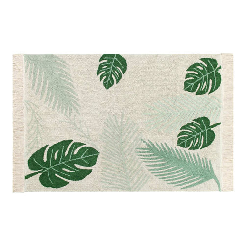 Lorena Canals Tapis Tropical Green (140 x 200 cm)