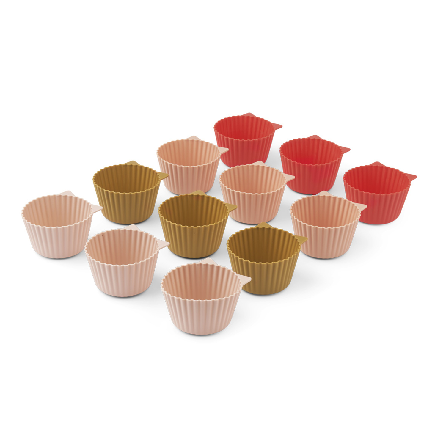 Lot de 12 Moules à Cupcakes Jerry Liewood