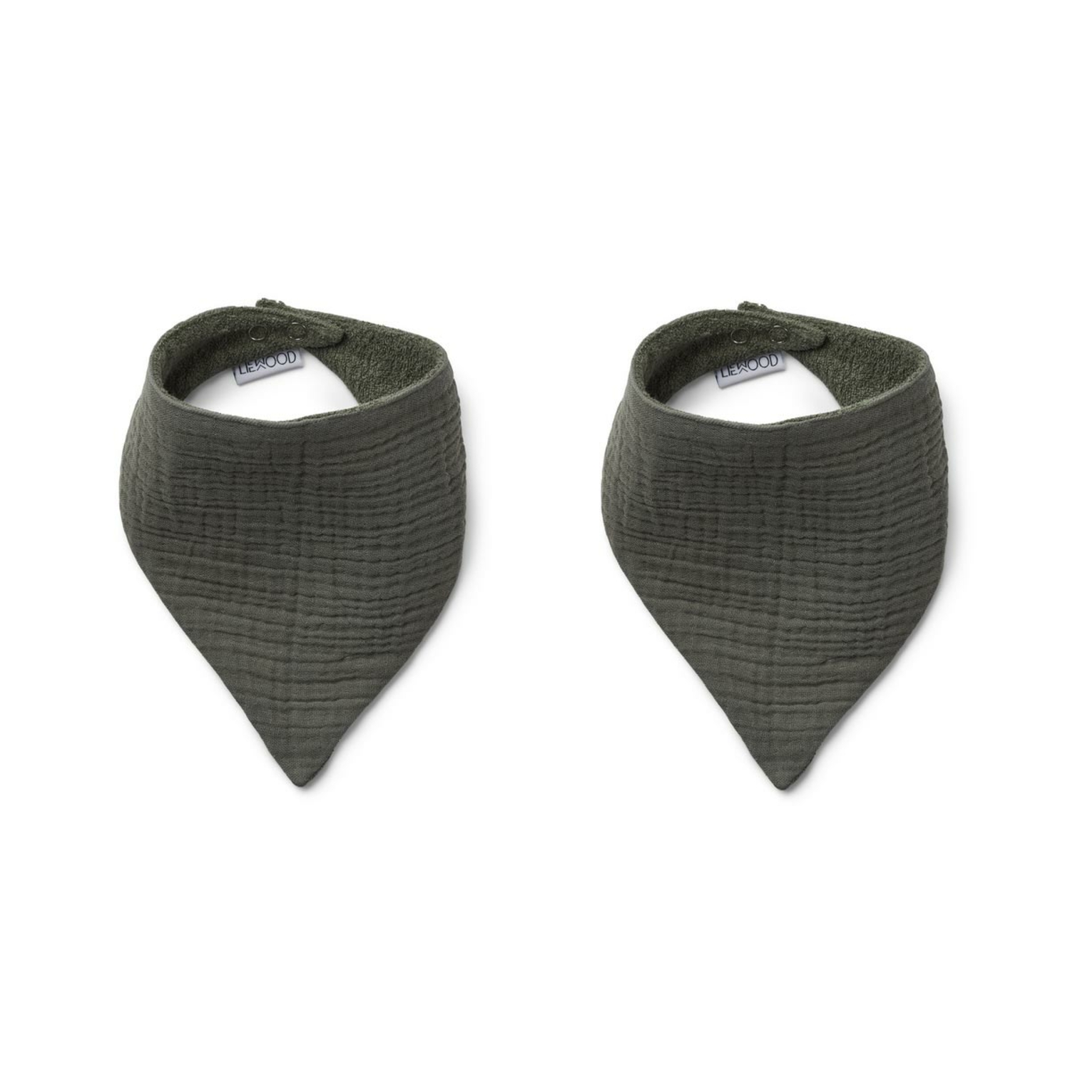 Lot de 2 Bavoirs Bandanas Andrea Liewood