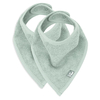 Lot de 2 bavoirs bandanas en éponge Jollein