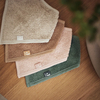 Lot de 2 bavoirs bandanas en éponge Nougat Jollein
