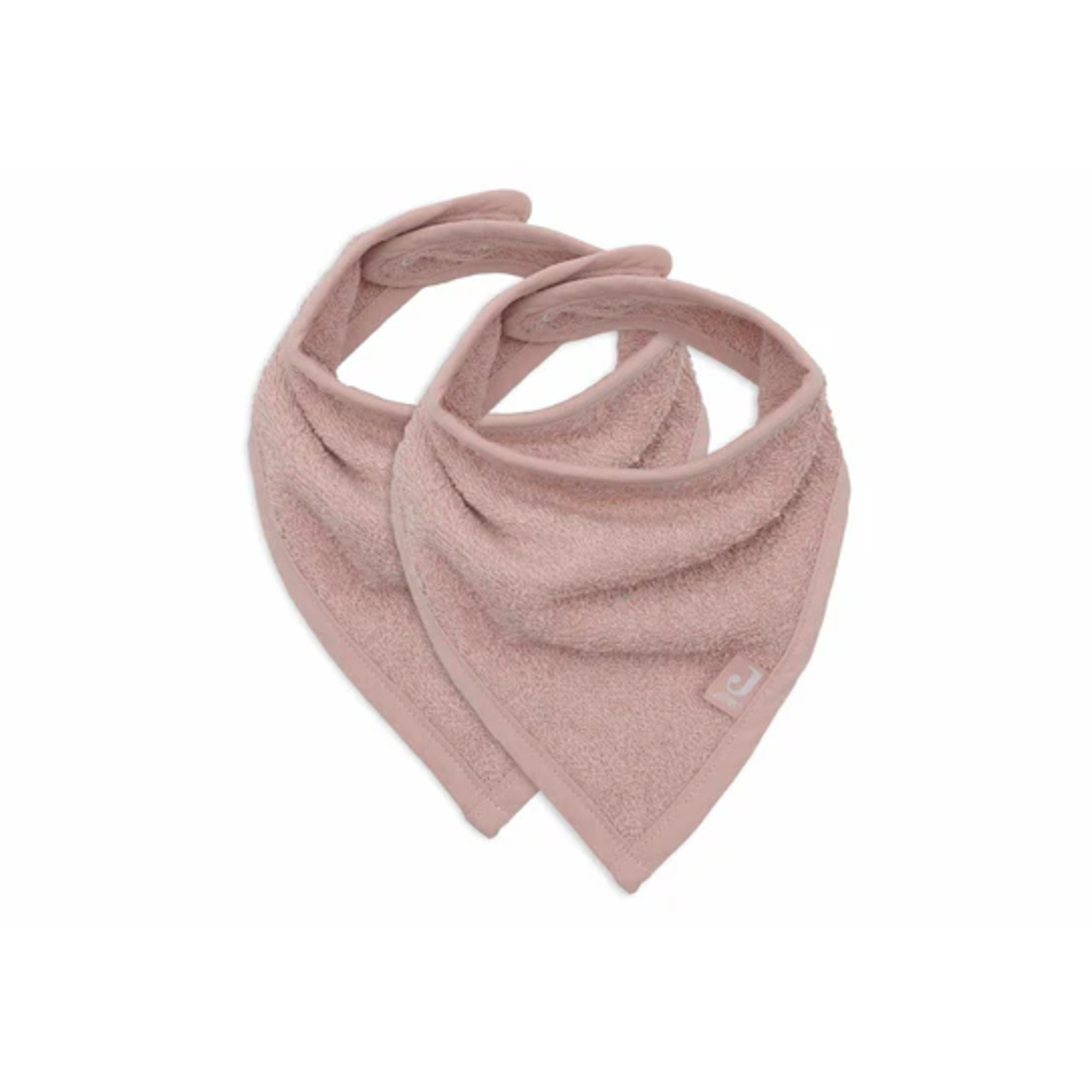 Lot de 2 bavoirs bandanas en éponge Wild Rose Jollein