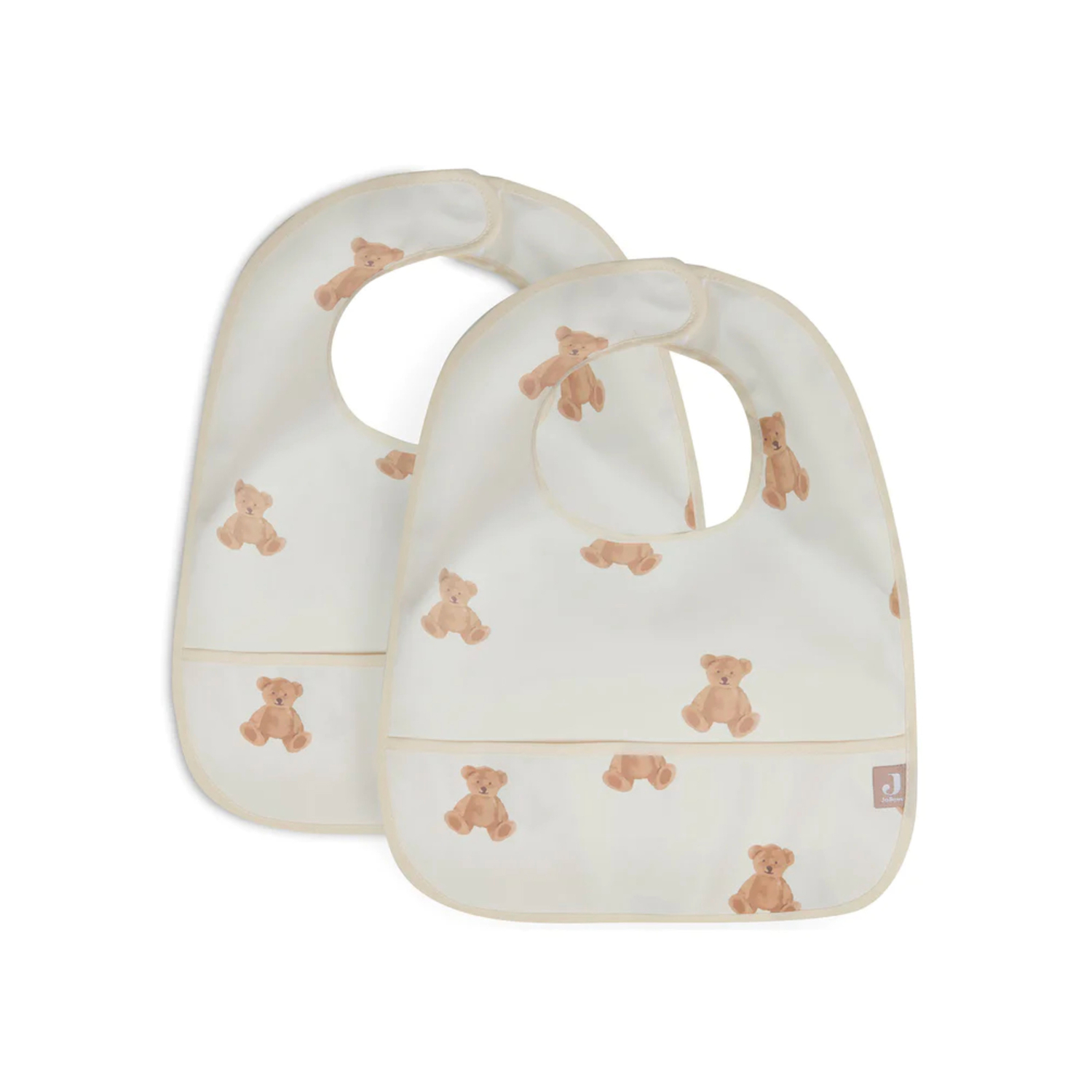 Lot de 2 bavoirs imperméables Jollein