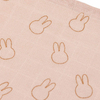 Lot de 2 langes en gaze de coton (115 x 115 cm) Miffy Silhouettes Wild Rose Jollein