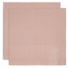 Lot de 2 langes en gaze de coton (115 x 115 cm) Miffy Silhouettes Wild Rose Jollein