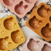 Lot de 2 mini Moules à Gâteaux Mariam Yellow Mellow / Dark Rose Liewood