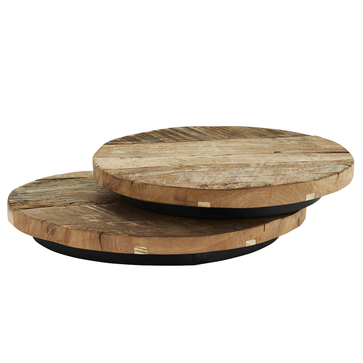 Lot de 2 Plateaux en bois Madam Stoltz
