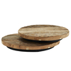 Lot de 2 Plateaux en bois Madam Stoltz