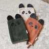 Lot de 3 Gants de Toilette Panda Liewood