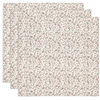 Lot de 3 langes en gaze de coton Retro Flowers (70 x 70 cm) Jollein